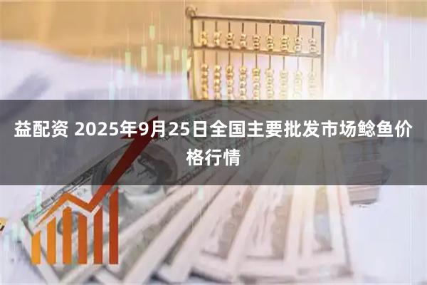 益配资 2025年9月25日全国主要批发市场鲶鱼价格行情